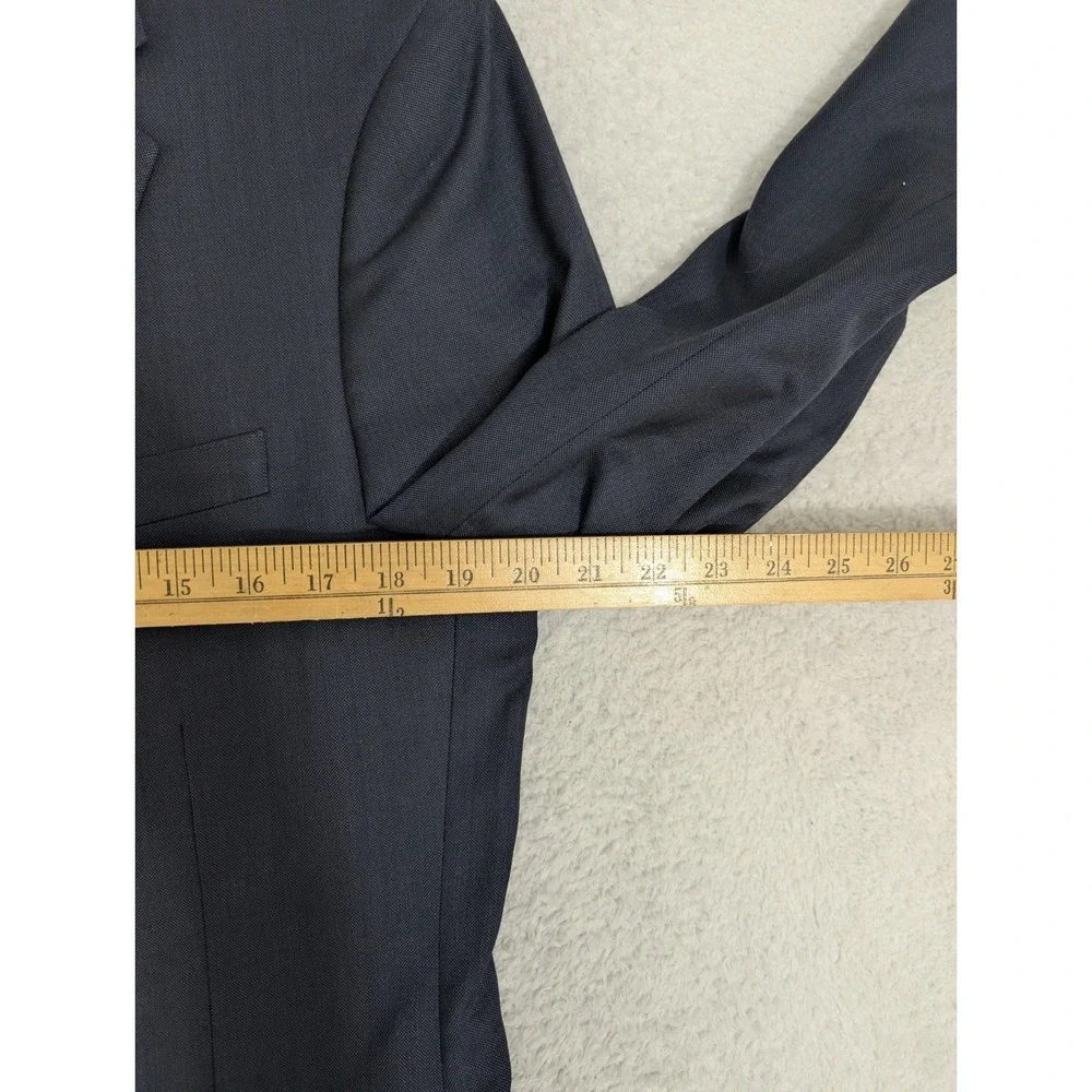 J Crew Ludlow Blazer Mens 40R Navy Blue Slim Fit Wool Stretch Tollegno 1900 Flex